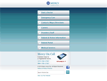 Tablet Screenshot of mercyiowacity.org